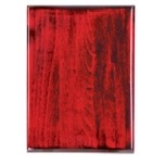 Piano Red Recognition Plaque w/Aluminum Plate (12"x 15")