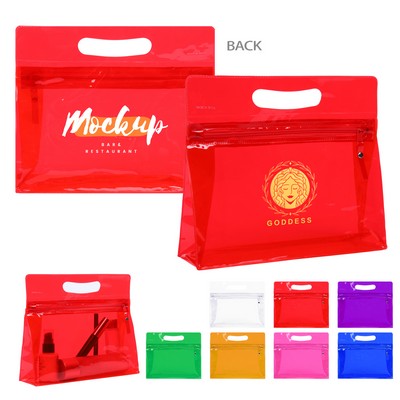 Translucent Vinyl Vanity Bag