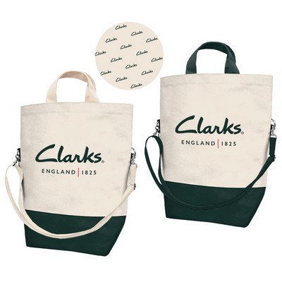 Screen Print Satchel Tote