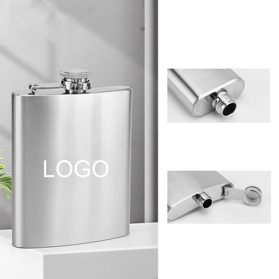6 Oz Stainless Steel Wine Flask