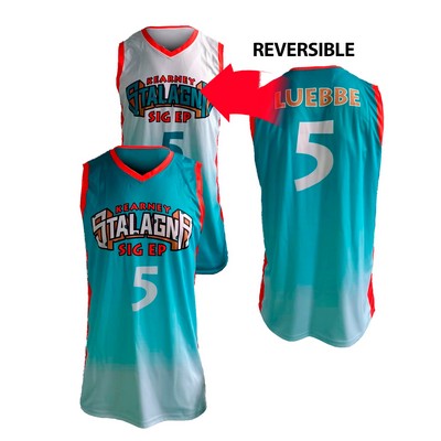Men's BB V-Neck Reversible 5.3 Oz. Mesh Polyester Jersey
