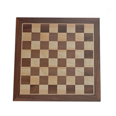 Classic Walnut Chess Board - 12 in.