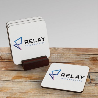 Personalized Corporate Logo Coasters