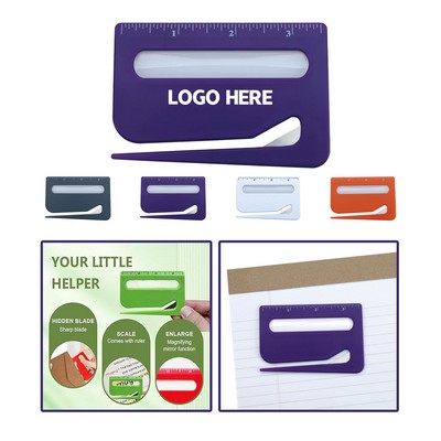3-in-1 Multi-Function Letter Opener