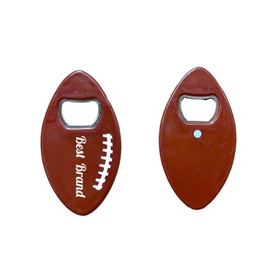 Large Football Shaped Magnetic Bottle Opener