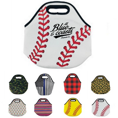 Neoprene Insulated Lunch Tote Bag