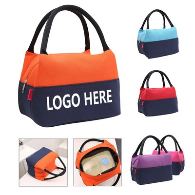 Canvas Waterproof Lunch Tote Bag