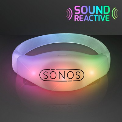 Sound Activated Light Up Multicolor Bracelets - PRINTED