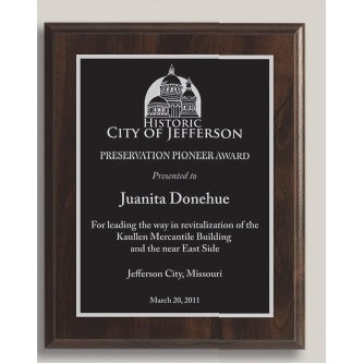Brass Plaque (12" x 15")