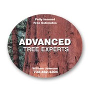 Re-Stick-It Decal (2.5"x3") Oval Shape
