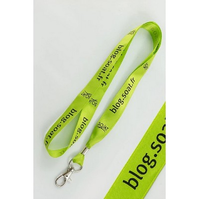 3/4" Grosgrain Ribbon Lanyard