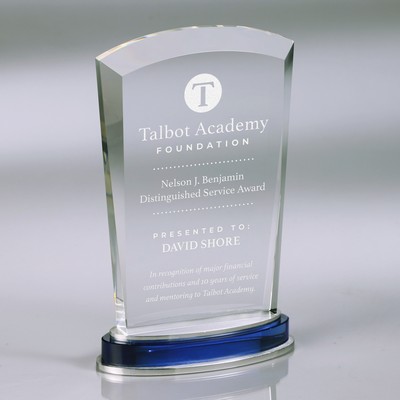 Symphony - Large optical crystal award
