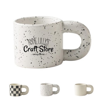 10oz Spotted Ceramic Mug