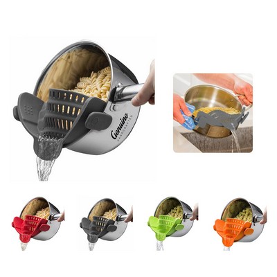 Snap-on Silicone Strainer