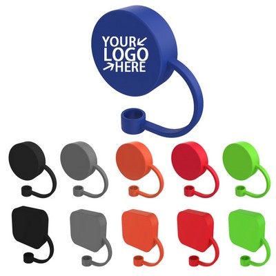 Printed Silicone Straw Caps(Free Shipping)