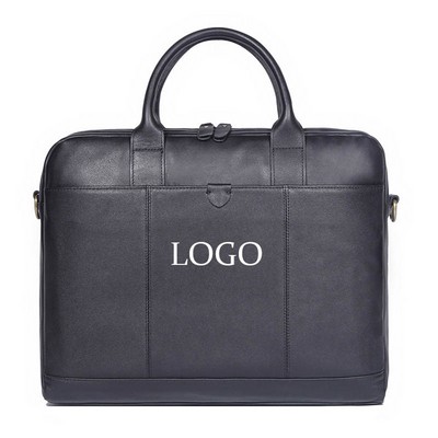 Leather Laptop Bag Briefcase
