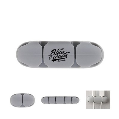 3-Slot Desktop Cable Organizer