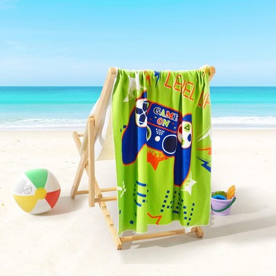 Sublimated Microfiber Beach Towel