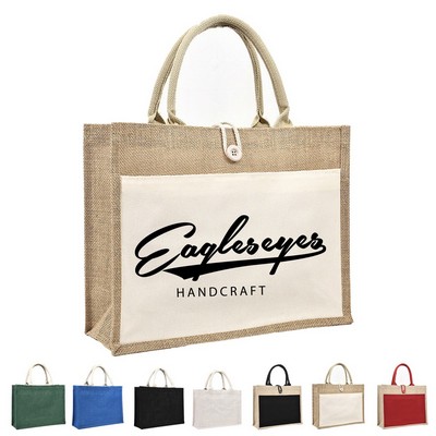 Jute Tote Bag