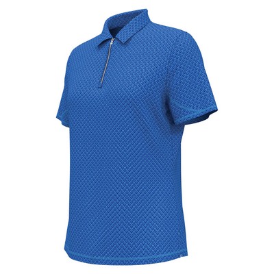 Callaway Ladies All-Over Stitched Chev Polo Shirt