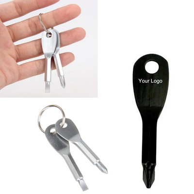 Portable Mini Keychain Screwdriver Set