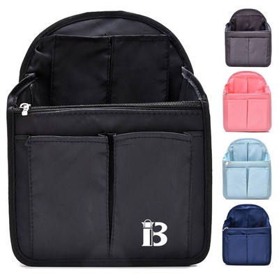 Large Capacity Foldable Nylon Backpack Organizer