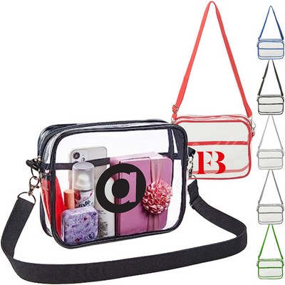 Clear PVC Shoulder Bag