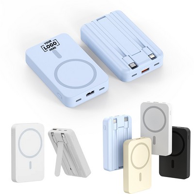 Magnetic Self-Corded Wireless Charger