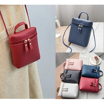 PU Leather Lady Messenger Bag
