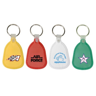 Teardrop Soft PVC Keytag