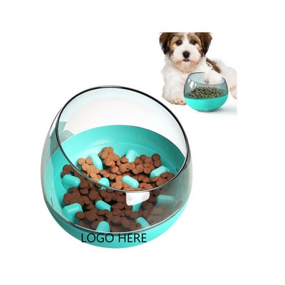 Space Capsule Pet Shake Food Bowl (7.5"x 7.5"x 5.7")