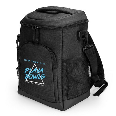 24 Can Backpack Peva Lined Insulated Cooler Bag - 10" x 15" x 7"