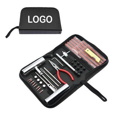 46Pcs Car Tire Patch Kit