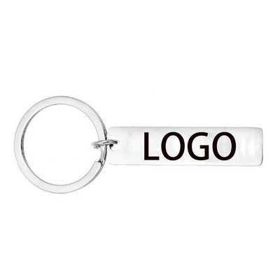 Personality Trend Spotify Music Code Stainless Steel Keychain