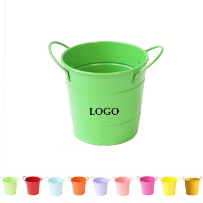 Multipurpose Small Metal Bucket