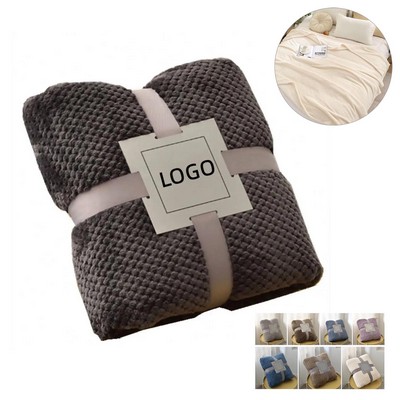 Plush Oversized Fleece Throw Blanket(Free Shipping)