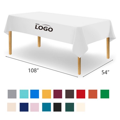 Disposable Waterproof Plastic Table Cover