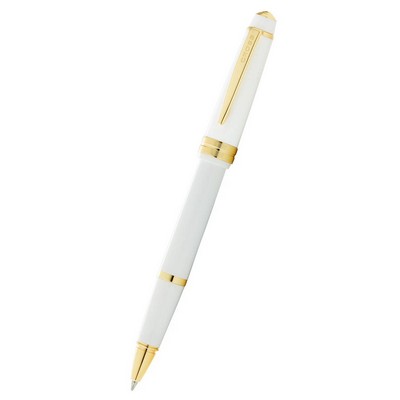 Cross® Bailey Light™ Polished White Resin Fine Tip Rollerball Pen
