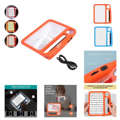 Handheld Full-Page Magnifying Glass