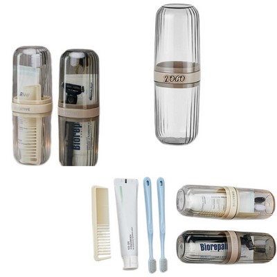 Multi-Function Travel Toothbrush Storage Cup