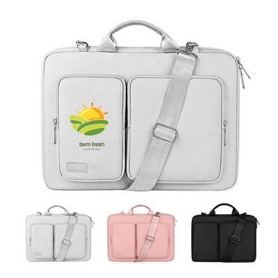 3 Compartment Laptop Shoulder Bag