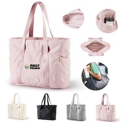 Gym Tote Bag for Women with Zipper