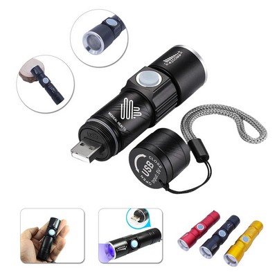 USB Rechargeable Flashlight