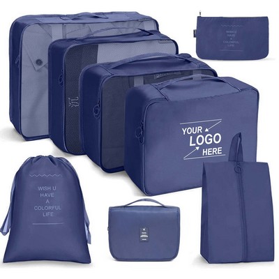 8 Piece Travel Packing Cube Set Storage Bag(Free Shipping)