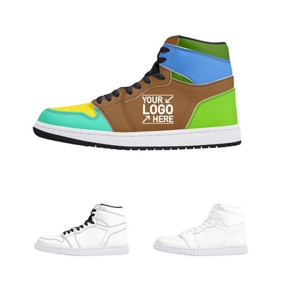 Full Color Custom High Top Sneaker