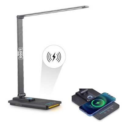 LED Lamp With Wireless Charger