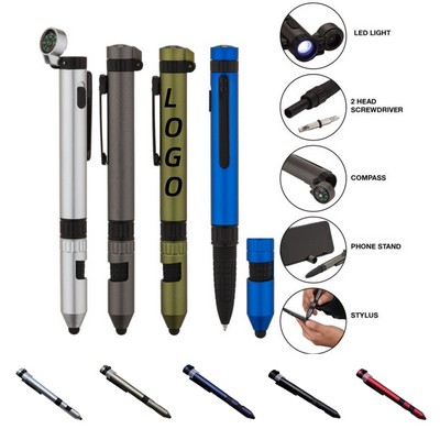 6-In-1 Multi-Functional Tool Pen