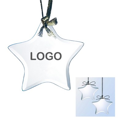 Star Glass Ornament