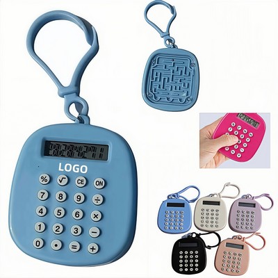 Ellipse Maze Calculator Key Chain