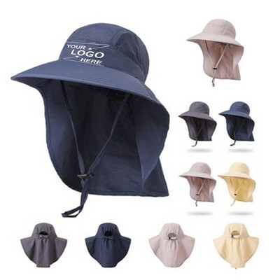 Wide Brim Bucket Sun Visor Hat